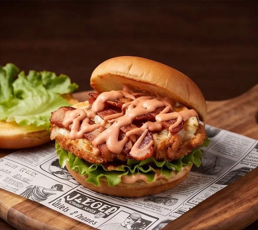 4Play Java Gourmet Bacon Burger